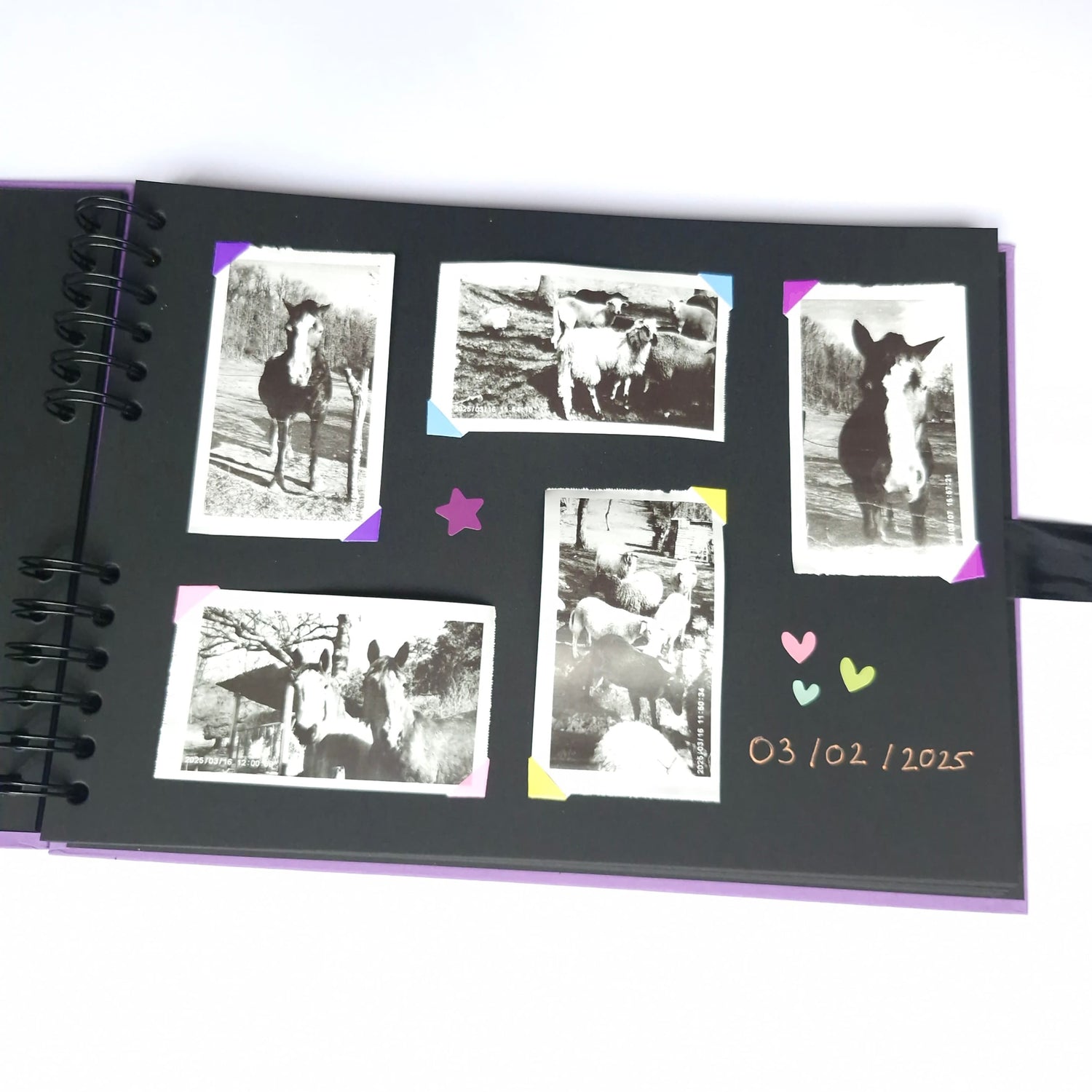 Album de scrapbooking Lilopix pour enfants