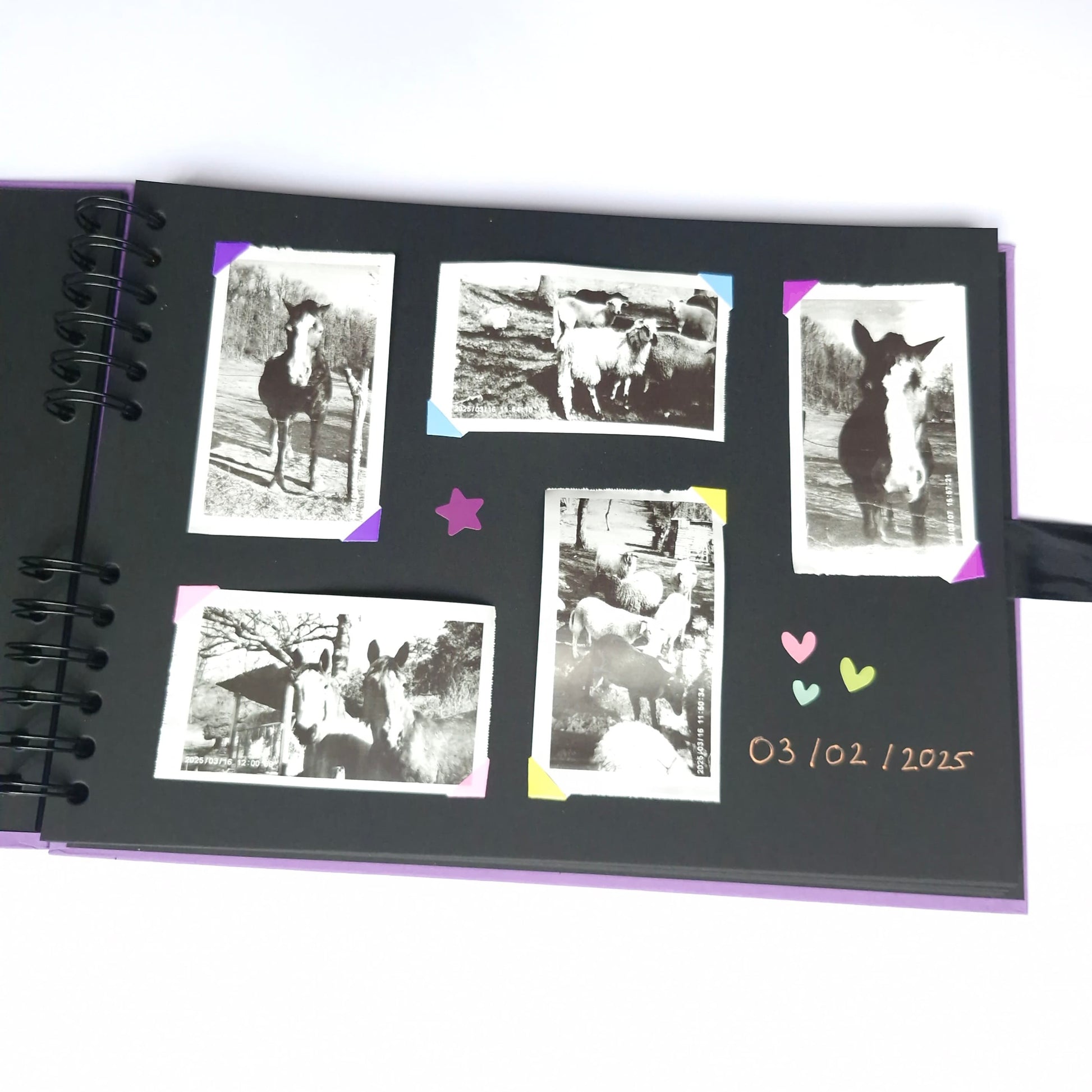Album de scrapbooking Lilopix pour enfants