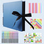 Kit de scrapbooking bleu Lilopix